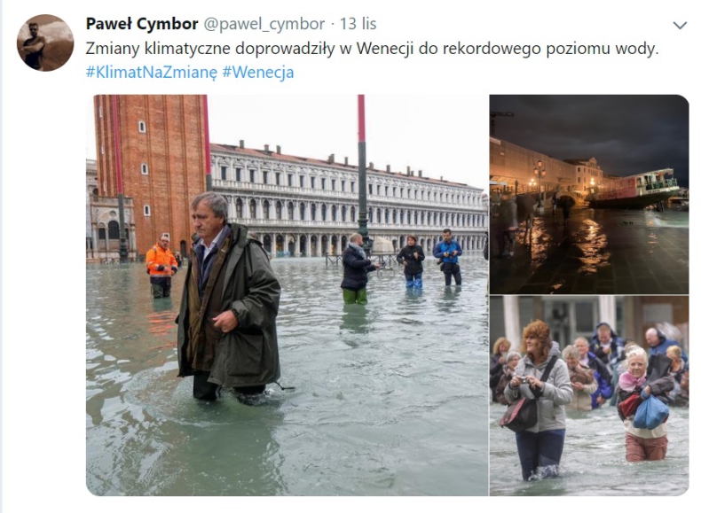 Trwa mobilizacja na rzecz zalanej Wenecji, szef włoskiego MSZ prosi o pomoc - GospodarkaMorska.pl