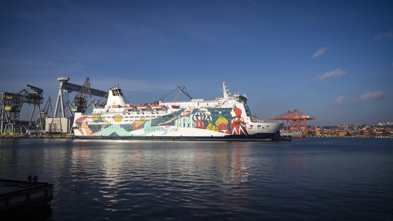 Stocznia Nauta wyremontuje prom Princess Anastasia [foto, wideo] - GospodarkaMorska.pl