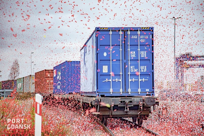 Inauguracja bezpośredniego połączenia kolejowego z Chin do Portu Gdańsk [wideo] - GospodarkaMorska.pl