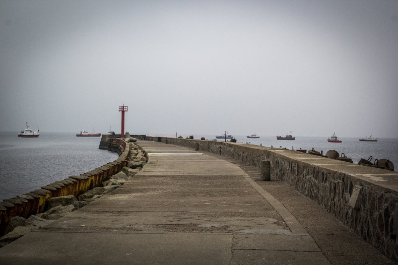 Protest ostrzegawczy armatorów morskich jednostek wędkarskich w portach na Pomorzu Środkowym (foto) - GospodarkaMorska.pl