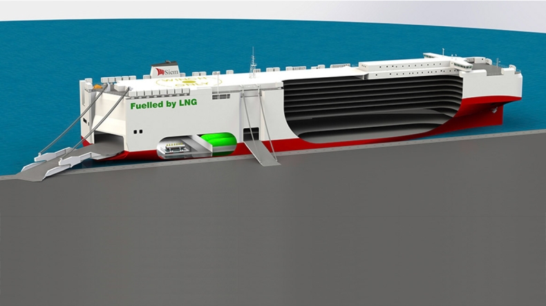 Volkswagen będzie transportował samochody jednostkami napędzanymi LNG - GospodarkaMorska.pl