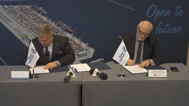 Port Gdynia rozpoczyna współpracę z Górnośląsko-Zagłębiowską Metropolią [wideo] - GospodarkaMorska.pl