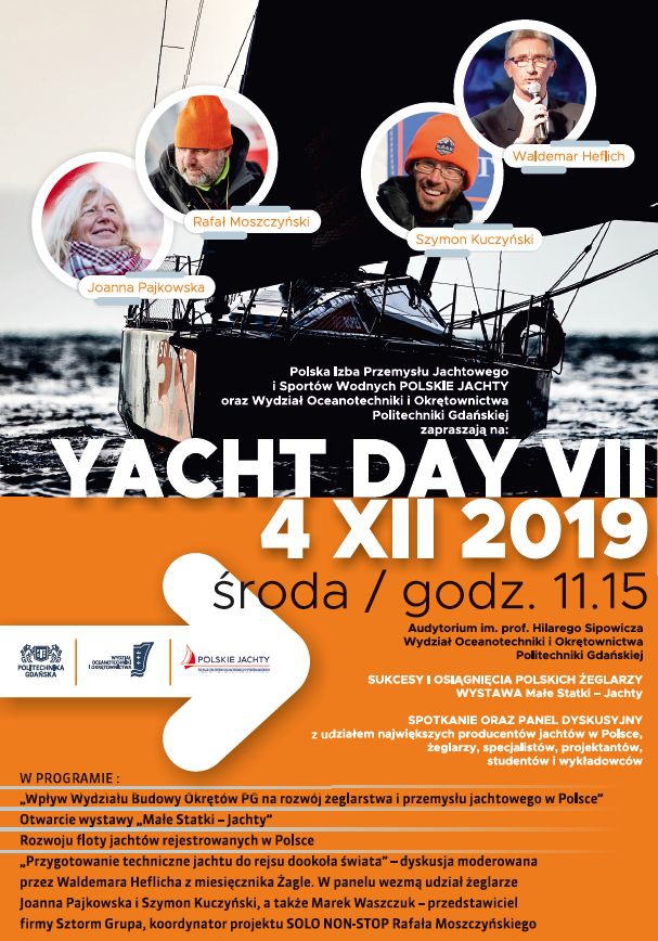 Yacht Day 2019 na Politechnice Gdańskiej - GospodarkaMorska.pl