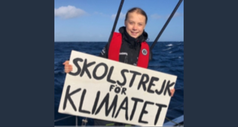 Greta Thunberg płynie katamaranem na COP19, do Lizbony dotrze zapewne we wtorek - GospodarkaMorska.pl