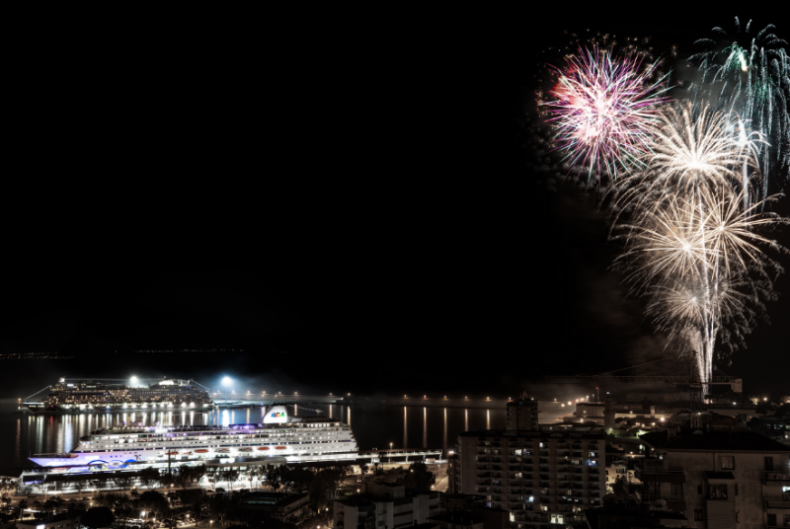 Chrzest czternastego statku AIDA Cruise w Palma de Mallorca (wideo) - GospodarkaMorska.pl