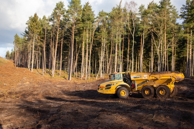 Postępują prace na terenie przekopu Mierzei Wiślanej (foto, wideo) - GospodarkaMorska.pl