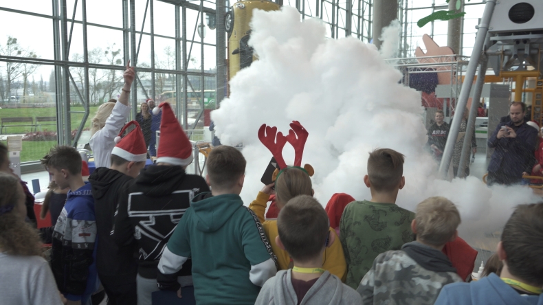 Mikołajki z Portem Gdynia w Centrum Nauki Experyment [wideo,foto] - GospodarkaMorska.pl