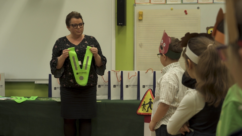 Akcja Dziecko Bezpieczne w Mieście z Terminalem DCT w Gdańsku - GospodarkaMorska.pl