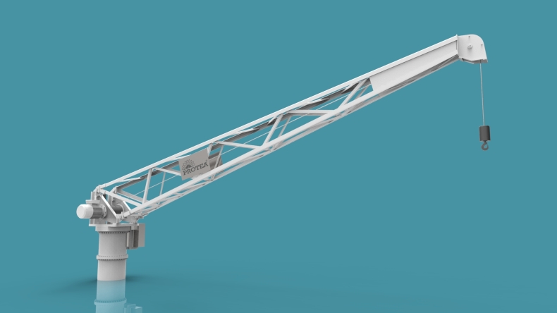 Protea z nowym zamówieniem na żurawie serwisowe - GospodarkaMorska.pl