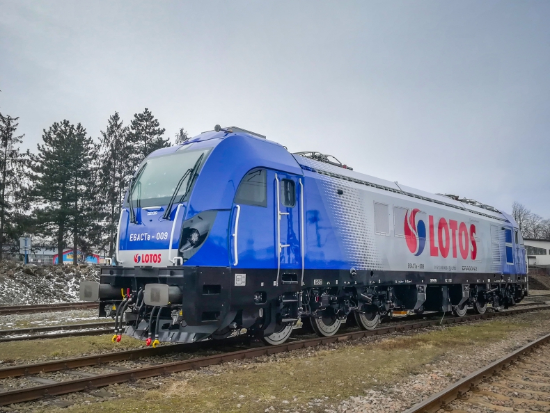 LOTOS Kolej pozyskała 6 nowoczesnych lokomotyw Dragon 2 firmy NEWAG - GospodarkaMorska.pl