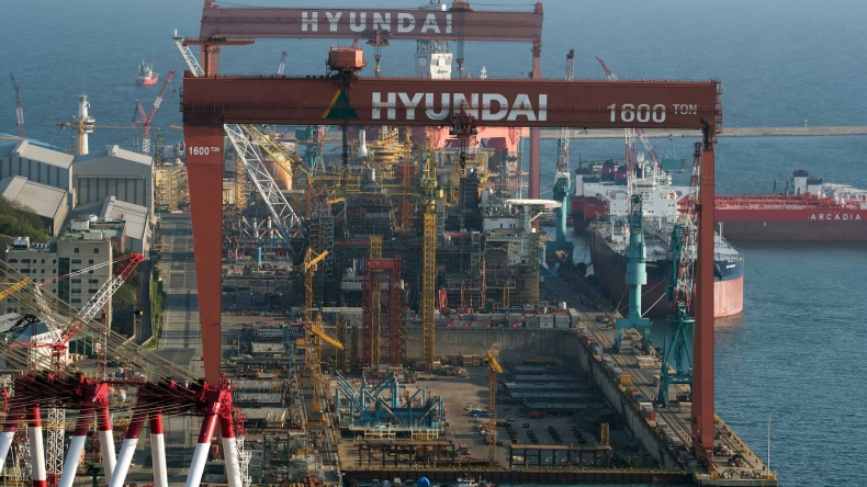 Komisja Europejska obawia się fuzji koreańskich gigantów stoczniowych - GospodarkaMorska.pl
