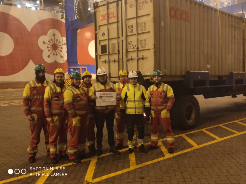 2 miliony TEU w DCT Gdańsk - GospodarkaMorska.pl