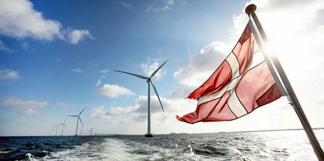 Dania europejskim liderem pozyskania energii elektrycznej z farm wiatrowych - GospodarkaMorska.pl