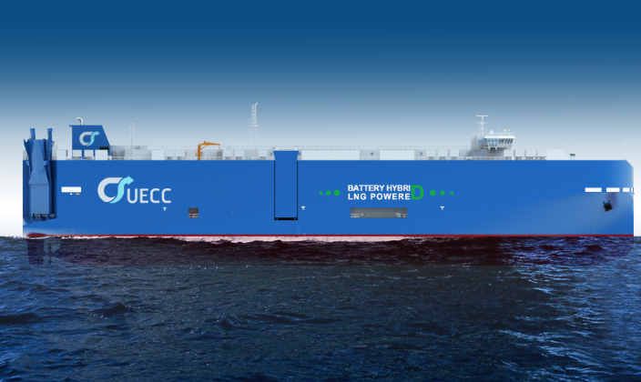 Pocięto blachy pod hybrydowego samochodowca dla UECC - GospodarkaMorska.pl