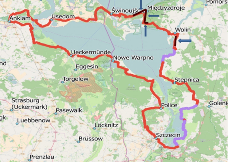 Powstanie 300-kilometrowa trasa rowerowa wokół Zalewu Szczecińskiego - GospodarkaMorska.pl
