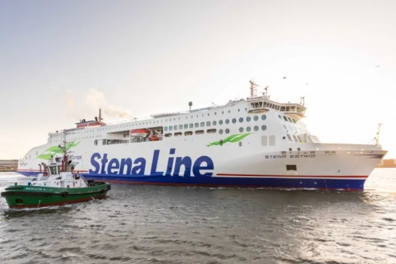Stało się! Stena Estrid już na trasie - GospodarkaMorska.pl