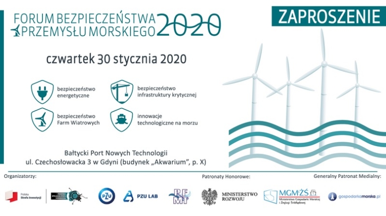 Forum Bezpieczeństwa Przemysłu Morskiego 2020 - GospodarkaMorska.pl
