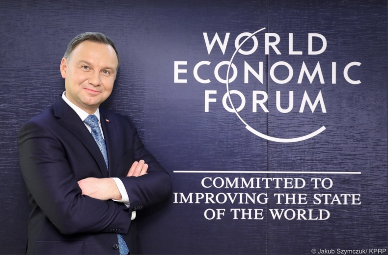 Prezydent Duda rozpoczyna udział w Światowym Forum Ekonomicznym - GospodarkaMorska.pl