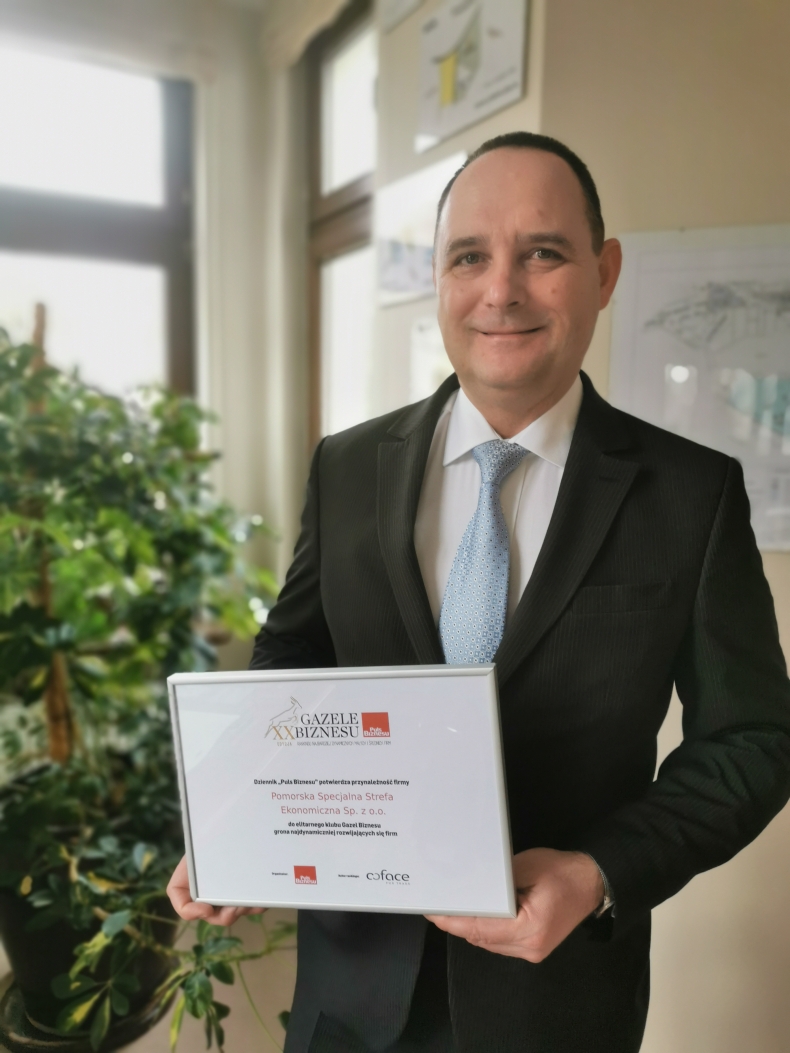 Pomorska Strefa wyróżniona Gazelą Biznesu! - GospodarkaMorska.pl