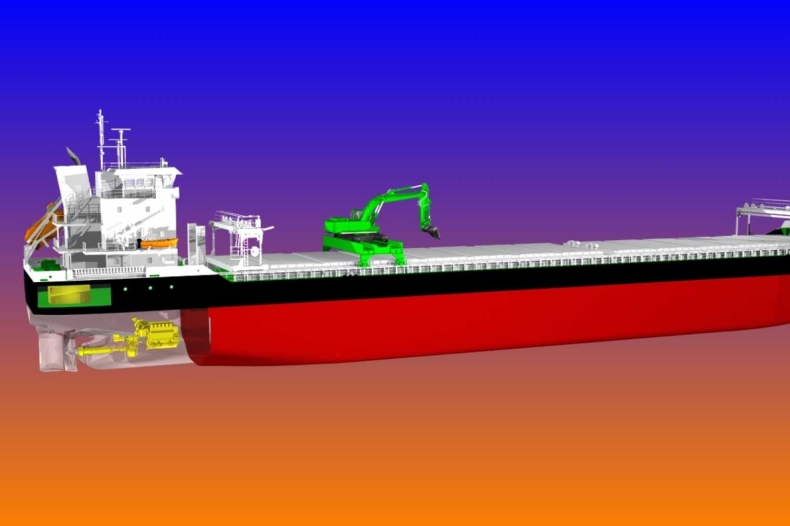 Pierwsze na świecie hybrydowe masowce samorozładowcze zamówione przez Aasen Shipping - GospodarkaMorska.pl