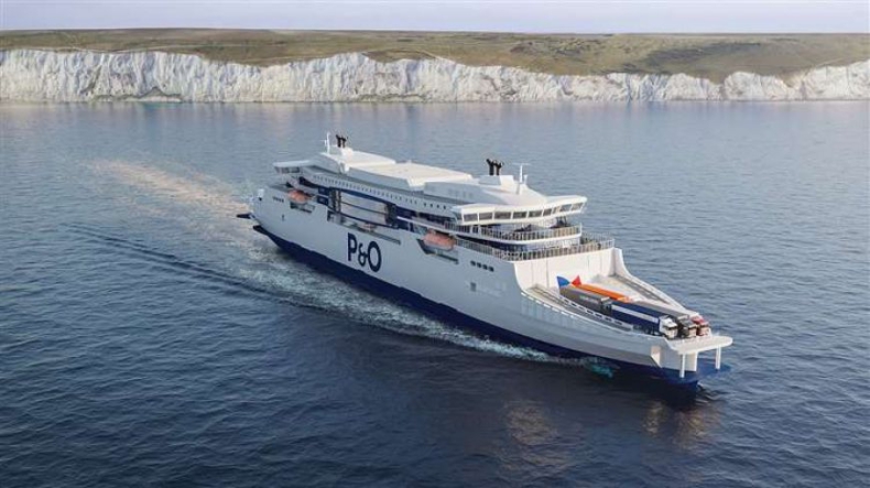 Tak będą wyglądały nowe promy P&O Ferries na trasie Dover-Calais - GospodarkaMorska.pl