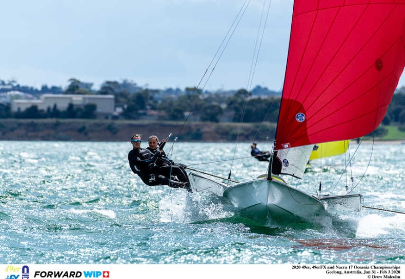 Trzecie miejsce Aleksandy Melzackiej i Kingi Łobody w Otwartych Mistrzostwach Oceanii! - GospodarkaMorska.pl