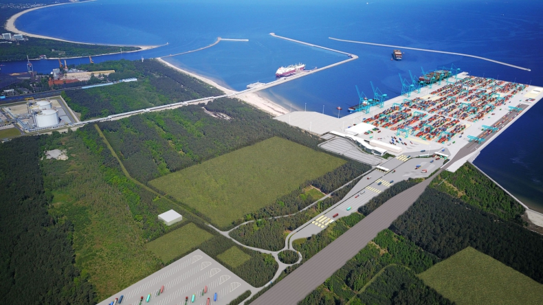 Zarząd Morskich Portów Szczecin i Świnoujście szuka chętnych do wybudowania głębokowodnego terminala kontenerowego - GospodarkaMorska.pl