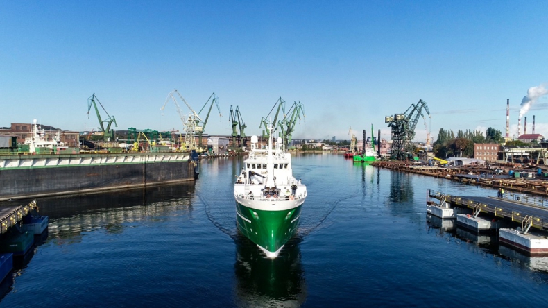 Zobacz, jak gdańska stocznia ALKOR zbudowała od podstaw statek rybacki (foto, wideo) - GospodarkaMorska.pl