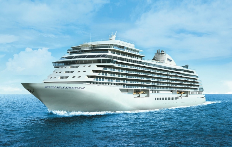 Chrzest nowego wycieczkowca Regent Seven Seas Cruises w Miami - GospodarkaMorska.pl