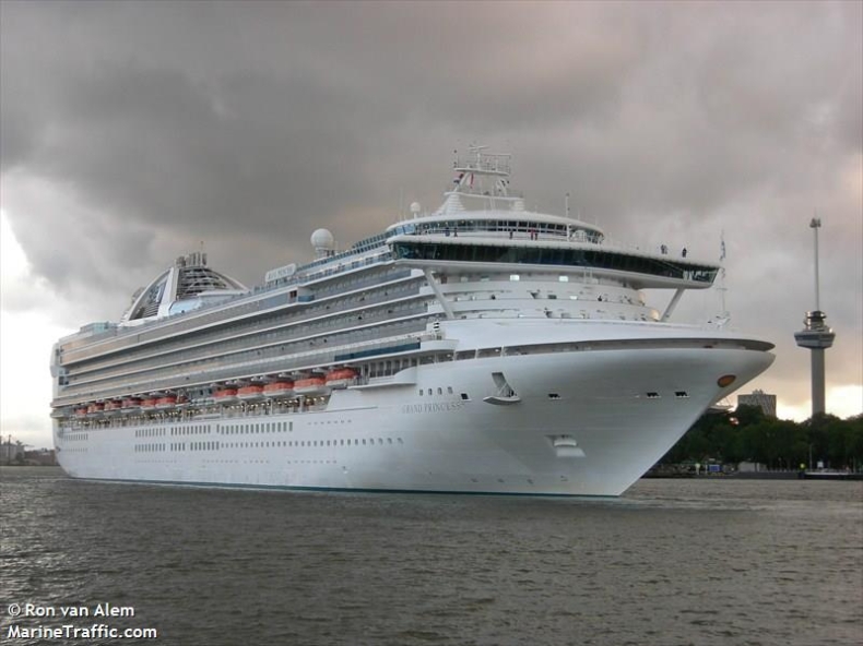 Wycieczkowiec z pasażerami zakażonymi koronawirusem zawinął do portu w Oakland (VIDEO) - GospodarkaMorska.pl