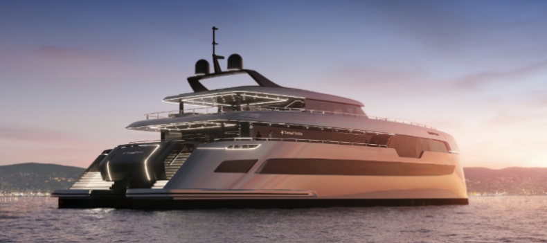 Najnowsze wizualizacje superjachtu 49M Sunreef Power (foto) - GospodarkaMorska.pl