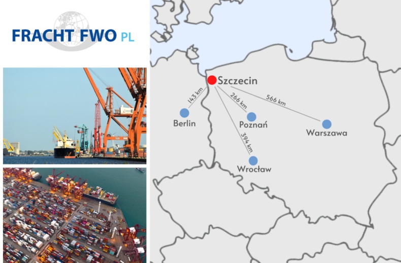 Fracht FWO Polska otwiera oddział w pobliżu terenów portowych Szczecinie - GospodarkaMorska.pl
