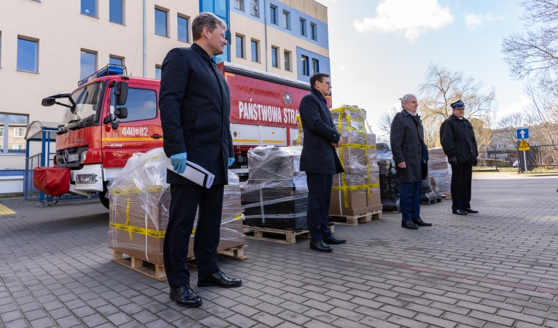 Port Gdańsk aktywnie wspiera walkę z koronawirusem (foto, wideo) - GospodarkaMorska.pl