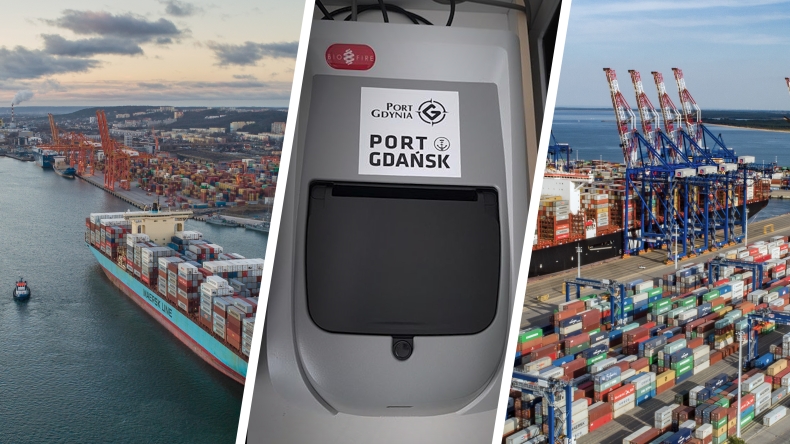 Trójmiejskie porty razem w walce z koronawirusem (foto, wideo) - GospodarkaMorska.pl