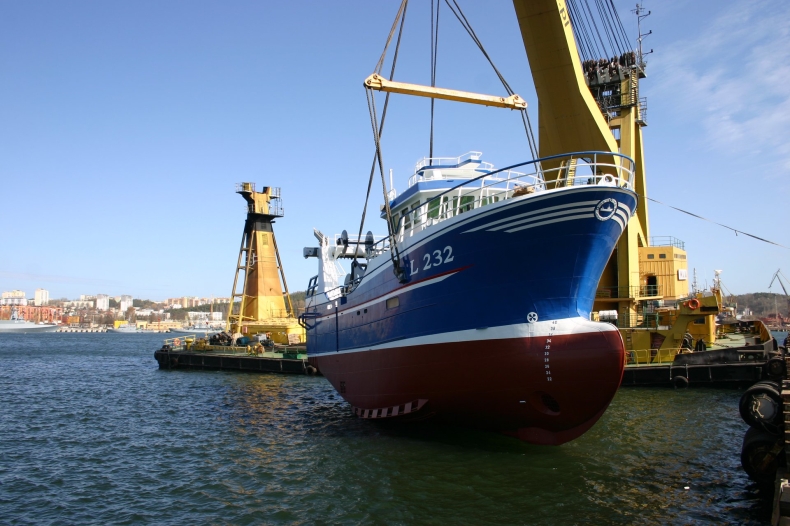 Pierwsze w tym roku wodowanie w Nauta-Hull (foto) - GospodarkaMorska.pl