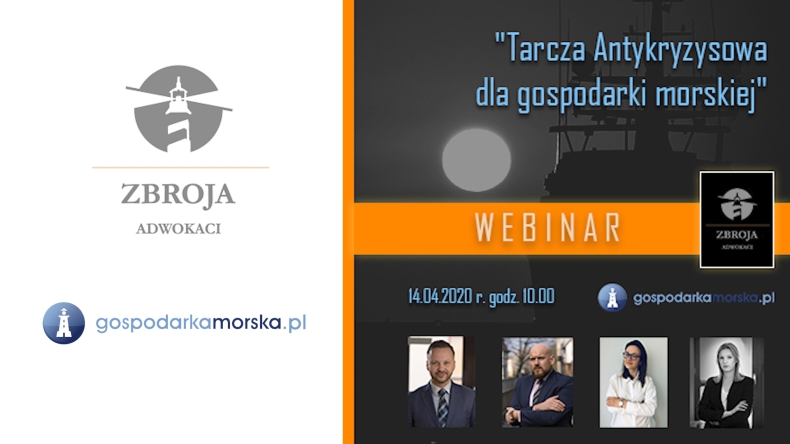 Webinar „Kryzys Covid-19 w przemyśle morskim i Tarcza Antykryzysowa dla gospodarki morskiej” - GospodarkaMorska.pl