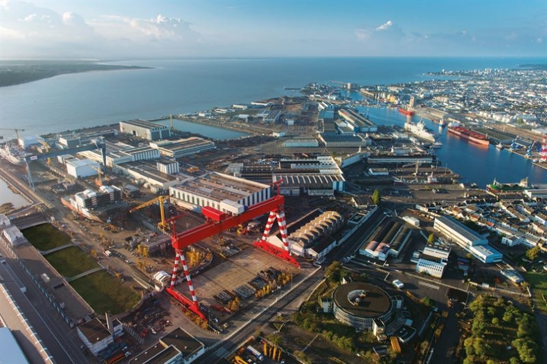 Chantiers de l’Atlantique planuje częściowy powrót do działalności w przyszłym tygodniu - GospodarkaMorska.pl