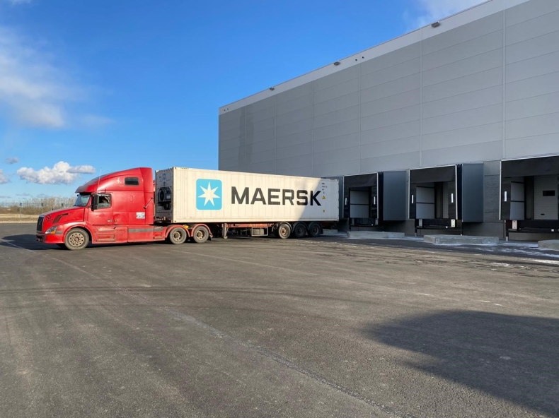 Maersk uruchomił pierwszą chłodnię w Petersburgu - GospodarkaMorska.pl