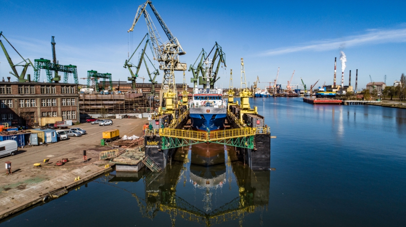 W Baltic Engineering zakończono remont statku badawczego r/v Baltica (foto, wideo) - GospodarkaMorska.pl