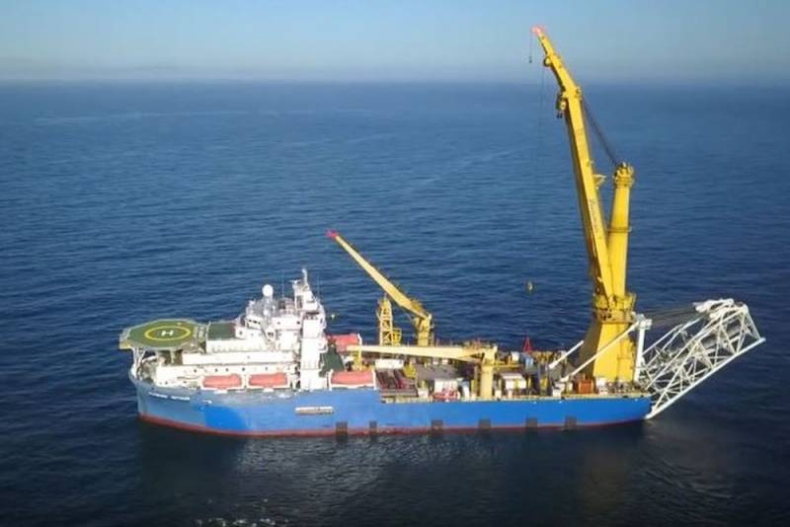 „Akademik Czerski” statek, który ma układać Nord Stream 2 przepływa już przez kanał La Manche - GospodarkaMorska.pl