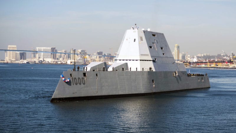 Amerykańska marynarka zaakceptowała odbiór niszczyciela USS Zumwalt - GospodarkaMorska.pl