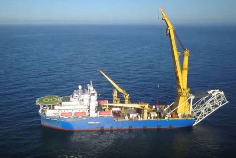 RIA: statek, który może ułożyć Nord Stream 2, płynie do Kaliningradu - GospodarkaMorska.pl