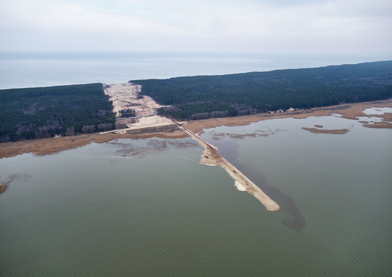 Urząd Morski w Gdyni ogłosił przetarg na kolejne prace przy budowie przekopu przez Mierzeję Wiślaną - GospodarkaMorska.pl