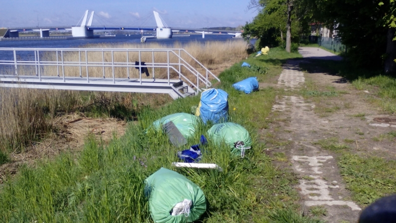Wody Polskie uporządkowały brzeg Martwej Wisły - GospodarkaMorska.pl
