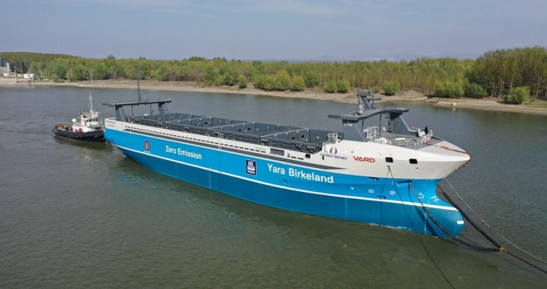 Prace przy Yara Birkeland wstrzymane ze względu na pandemię koronawirusa - GospodarkaMorska.pl