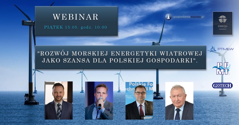 Webinar: Rozwój morskiej energetyki wiatrowej jako szansa dla polskiej gospodarki - GospodarkaMorska.pl