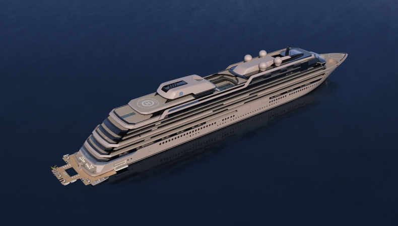 Stocznie DIV Shipbuilding w Norwegii i Chorwacji zbudują spektakularny statek pasażerski - GospodarkaMorska.pl