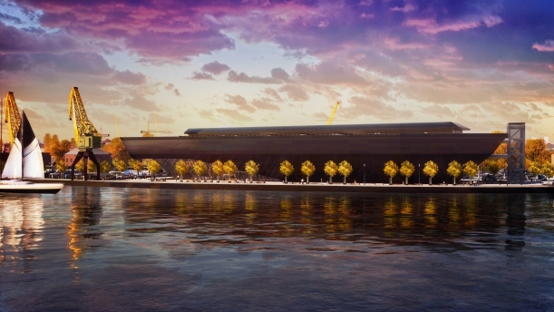 Trwa doprecyzowanie elewacji Morskiego Centrum Nauki - GospodarkaMorska.pl