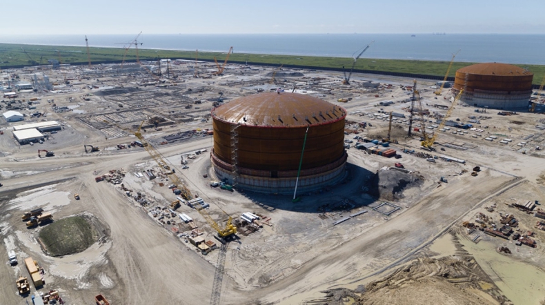 Zakończono budowę drugiego zbiornika LNG amerykańskiego partnera PGNiG - GospodarkaMorska.pl