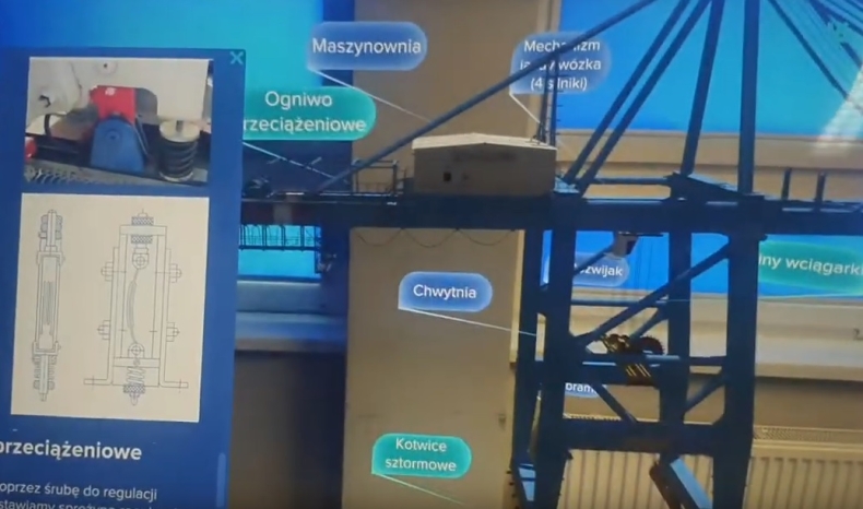 Nowe narzędzie szkoleniowe Centrum Nowych Kompetencji - aplikacja rozszerzonej rzeczywistości [wideo] - GospodarkaMorska.pl